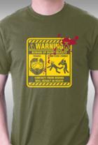 Teefury Mjolnir Warning Label By Six Eyed Monster