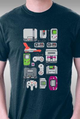 Teefury A Pixel Of My Childhood By Melee Ninja