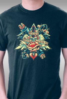 Teefury Bowser Never Loved Me By Beastpop