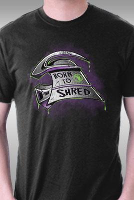 Teefury Born To Shred By Bamboota