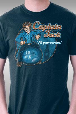 Teefury Captain Jack By Harebrained