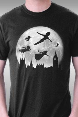 Teefury Full Moon Over London By Drmonekers