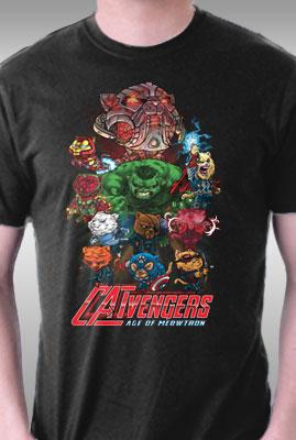 Teefury Catvengers By Daniel Castell Muiz