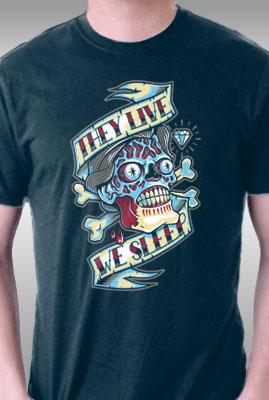 Teefury They Live. We Sleep By Nemons
