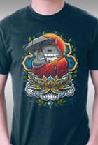 Teefury Enlightened Neighbor By Bamboota