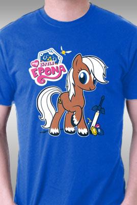 Teefury My Little Epona By Italiux