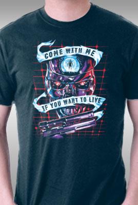 Teefury Come With Me, If You Want To Live By Zerobriant