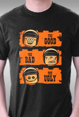 Teefury Good Cop, Bad Cop, Ugly Cop By Bwdesigns