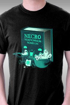 Teefury Necronomnomnomicon By Queenmob