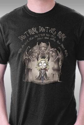 Teefury Don't Blink. Don't Even Blink. By Saqman