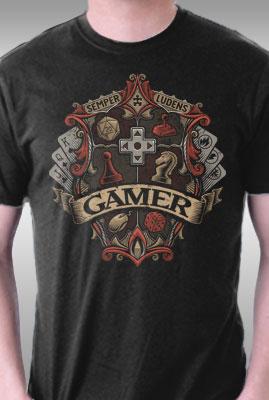 Teefury Gamer Crest By Coryfreeman