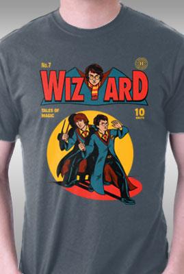 Teefury Wizard Comic By Harebrained