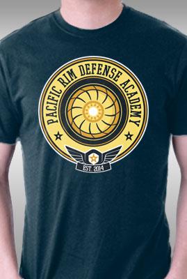 Teefury Pacific Rim Defense Club By Fishbiscuit