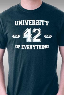 Teefury University Of Everything By Sergiodoe