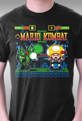 Teefury Mario Kombat Ii By Harebrained