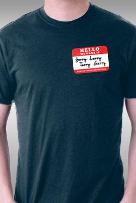 Teefury Hello I'm Garry By Drew Wise