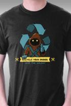 Teefury Recycle Your Droids By Ducfrench