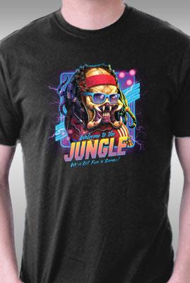 Teefury Welcome To The Jungle By Rockydavies
