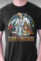 Teefury Worm Of Grooviness By Jakgibberish