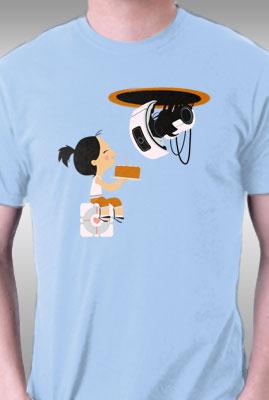 Teefury The Cake Is A Lie By Joebot