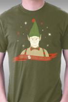 Teefury Assistant To The Regional Santa Claus By Ianglaubinger Kids L T-shirts