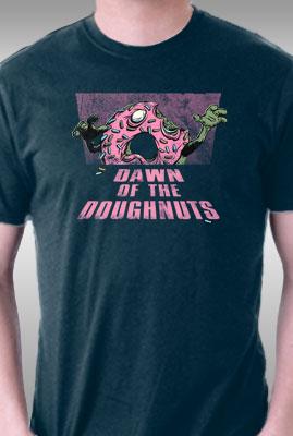 Teefury Dawn Of The Doughnuts By John Sumrow