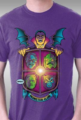 Teefury Monster Club 1987 By Bamboota