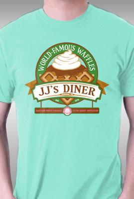 Teefury Jj's Diner By Doodledee