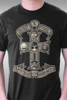 Teefury Appetite For Darkness By Letter Q