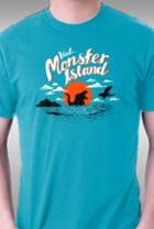 Teefury Monster Island By Austinjames