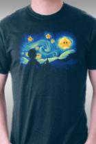 Teefury Super Starry Night By Naolito
