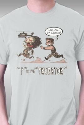 Teefury P Is For Predator By Otisframpton