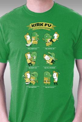 Teefury Kirk Fu By Queenmob