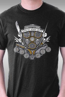 Teefury Demon Hunter Crest By Arinesart