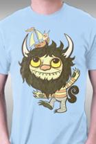 Teefury Ode To The Wild Things By Wotto Kids L T-shirts