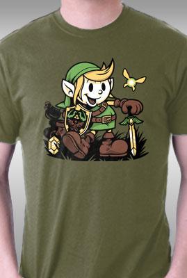 Teefury Vintage Link By Harebrained