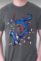 Teefury Dino Attack By Raven