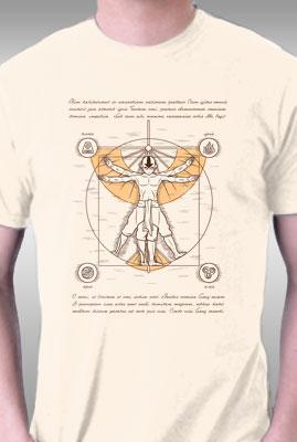 Teefury Vitruvian Aang By Matt Parsons