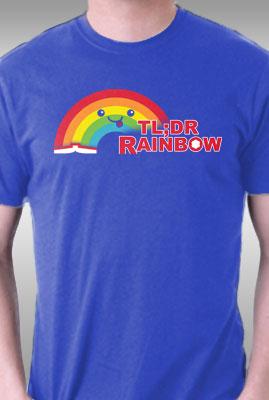 Teefury Didn't Read It Rainbow By Mj