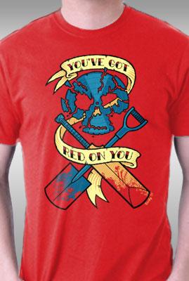 Teefury You've Got Red On You By Nakedderby