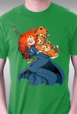 Teefury Brave Little Bears By Kuitsuku