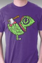 Teefury Zombie Tee Bird By Krisren28