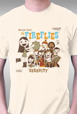 Teefury River Tam & The Fireflies By Joebot
