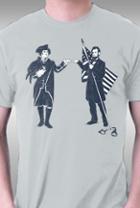 Teefury Fist Bump For Liberty By Melmike
