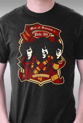 Teefury Men Of Scarves By Zerobriant