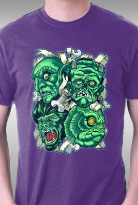 Teefury The Horrific Four By Arson