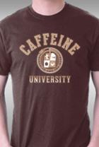 Teefury Caffeine University By Htcru
