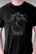 Teefury Black Stag Stout By Nathan Stillie