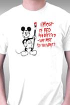 Teefury Out Of Bed Mouse By Butcherbilly