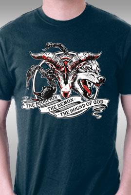 Teefury A Dreadful Trinity By Boltfromtheblue